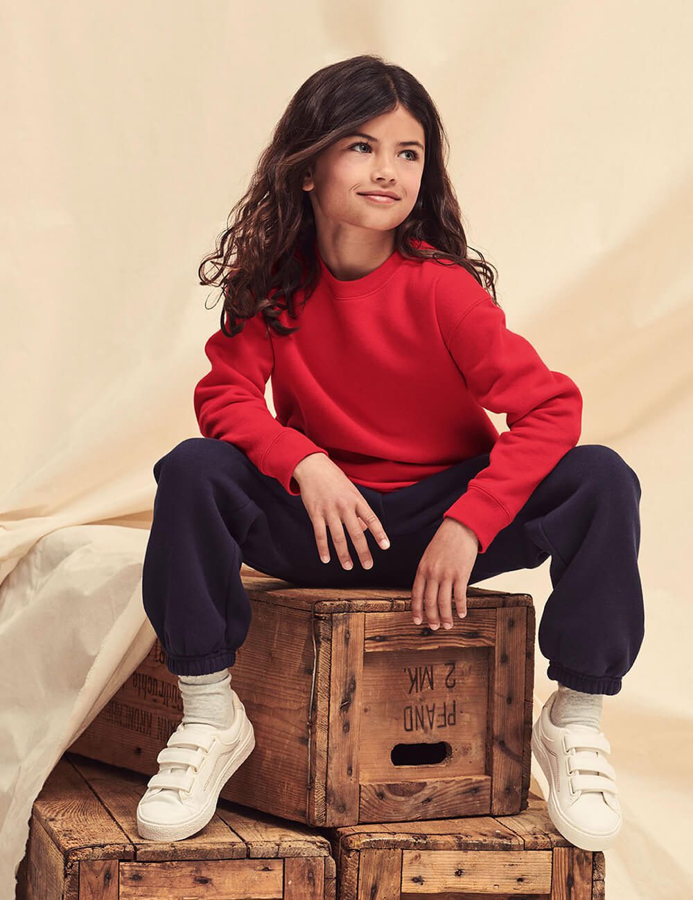 Fruit of the Loom Bluza dziecięca Premium Set-In Sweat 1 Fruit of the Loom Bluza dziecięca Premium Set-In Sweat