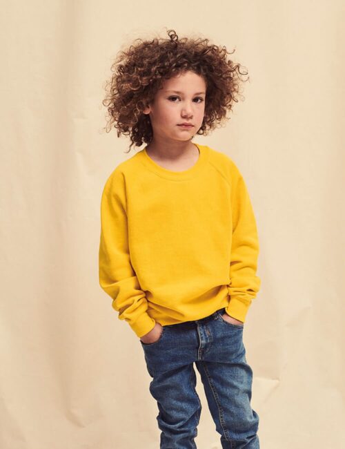 Fruit of the Loom Bluza dziecięca Classic Raglan