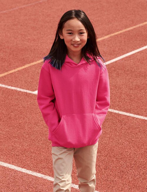 Fruit of the Loom Bluza dziecięca Classic kangurka hooded sweat