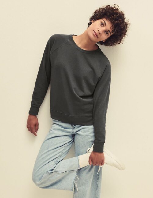 Alternative view of Fruit of the Loom Bluza damska lekka raglan