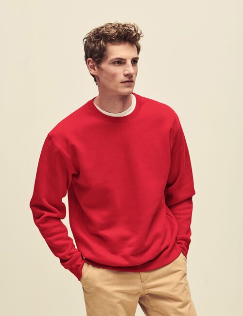 Fruit of the Loom Bluza męska Premium set-in sweat