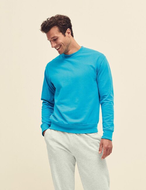 Fruit of the Loom Bluza męska lekka Set-In Sweat