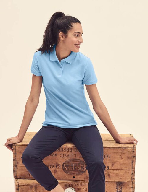 Alternative view of Fruit of the Loom Polo damskie Premium Lady-Fit