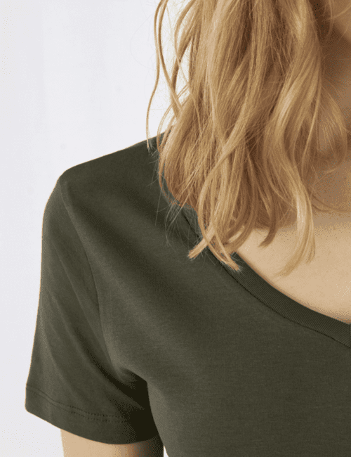 B&C Eko Koszulka damska V-neck Inspire