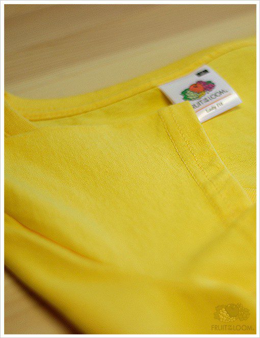 Fruit of the Loom Koszulka damska v-neck Valueweight - obrazek 6