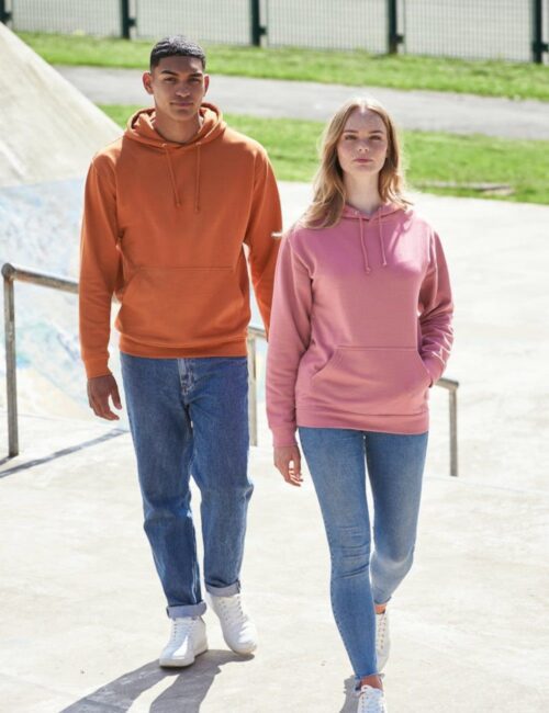 JUST HOODS Bluza męska Kangurka College Hoodie