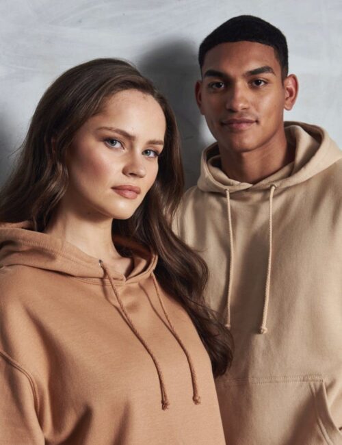 JUST HOODS Bluza męska Kangurka College Hoodie