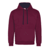 Burgundy/Oxford Navy