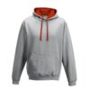 Heather Grey/Fire Red