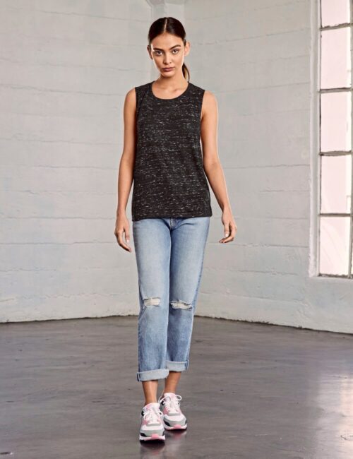 BELLA Koszulka damska Flowy Scoop Muscle T-Shirt