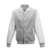 heather grey / white