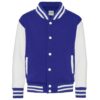 royal blue / white