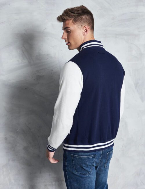 JUST HOODS Kurtka męska Varsity Jacket