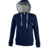French Navy/Grey Melange