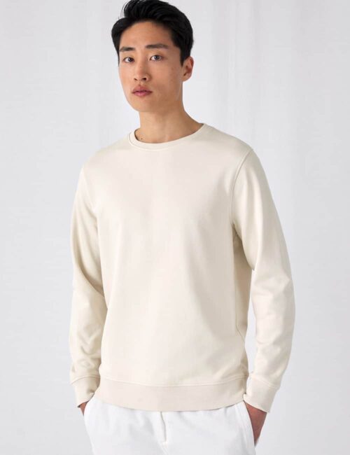 B&C Eko Bluza męska Organic Crew Neck