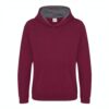 Burgundy/Charcoal