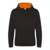 Jet Black/Orange Crush