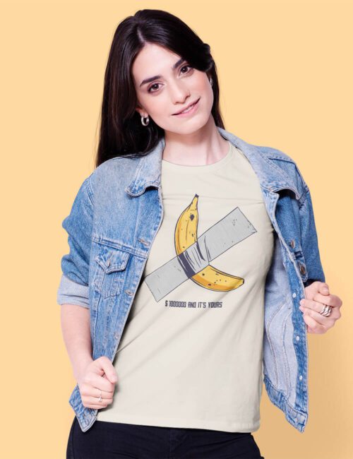 BANANA ART koszulka damska 5 banana art