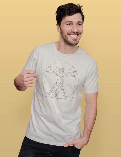 VITRUVIAN koszulka męska 5 vitruvian