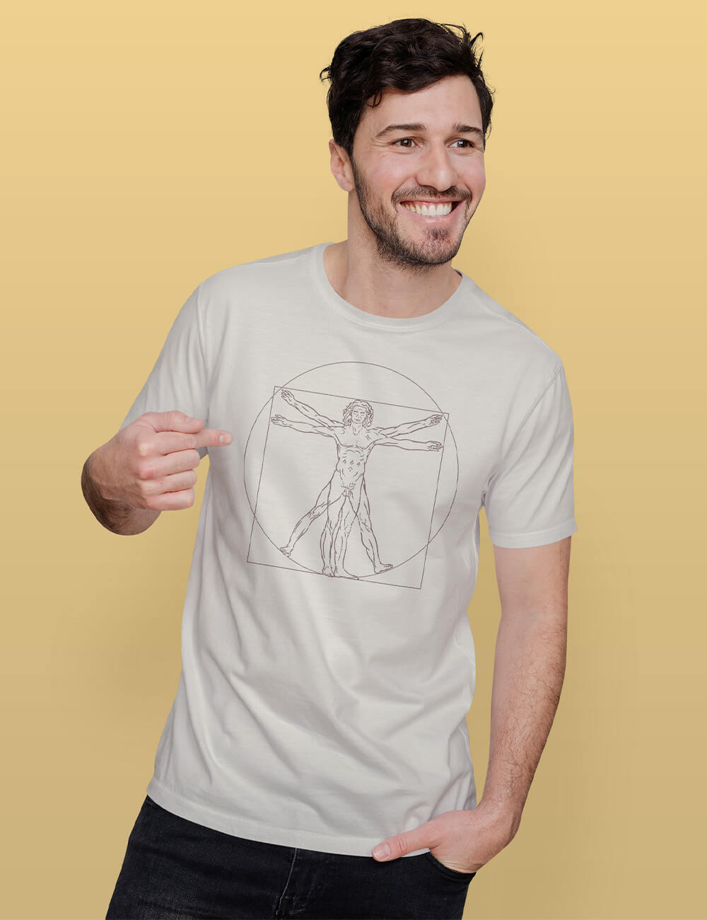 VITRUVIAN koszulka męska 3 vitruvian