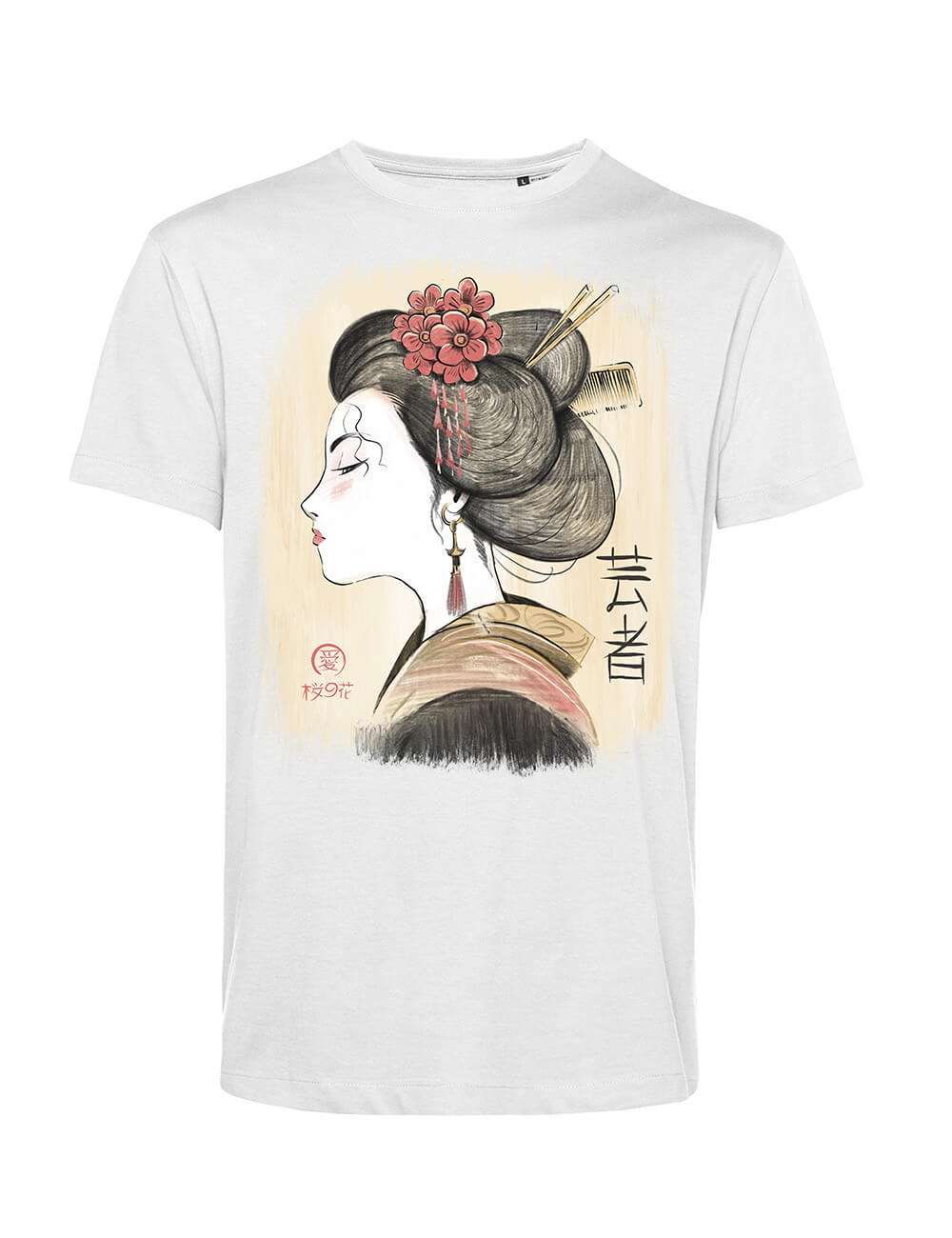 JAPANESE GEISHA koszulka męska 1 JAPANESE GEISHA