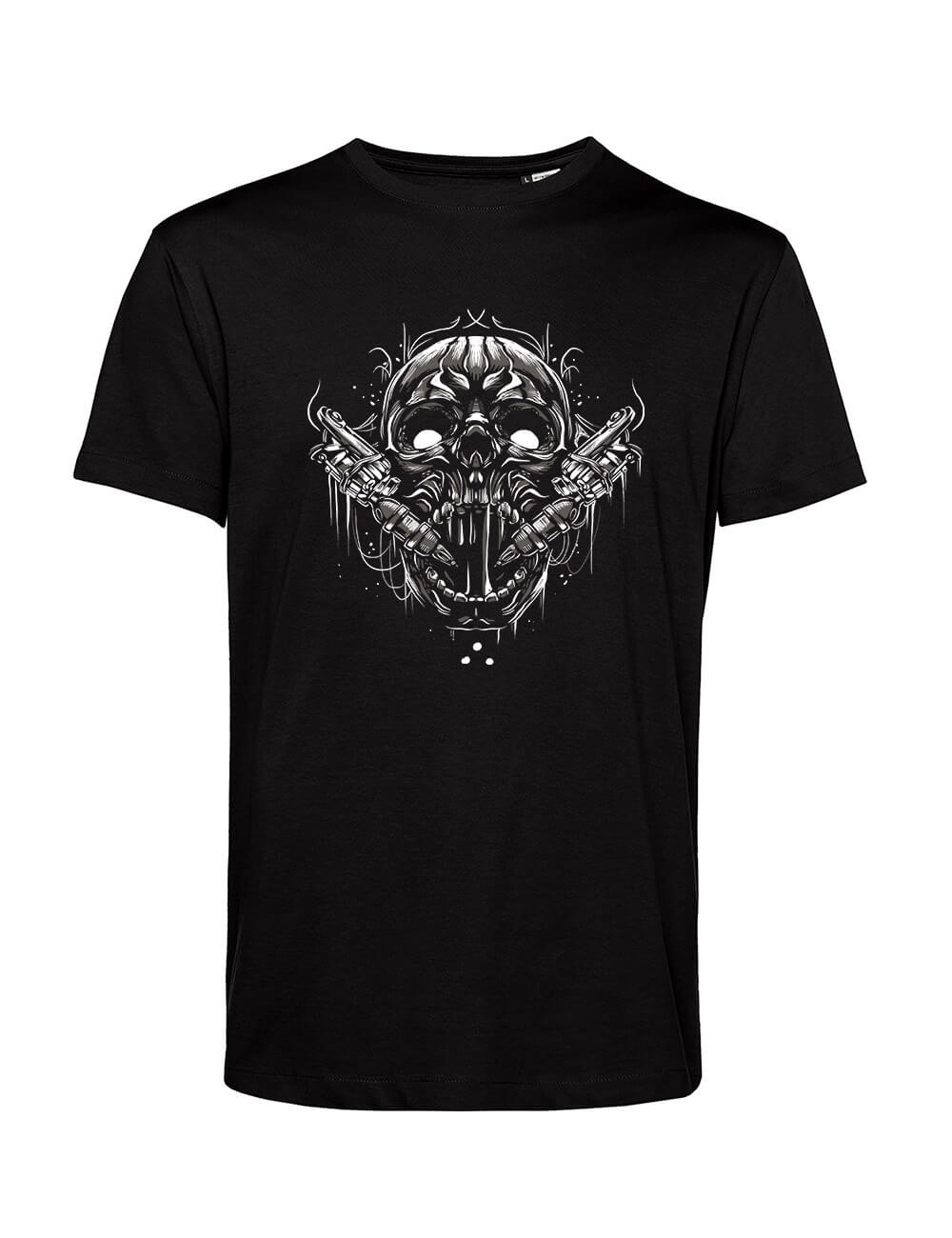TATOO MACHINE SKULL koszulka męska 1 TATOO MACHINE SKULL
