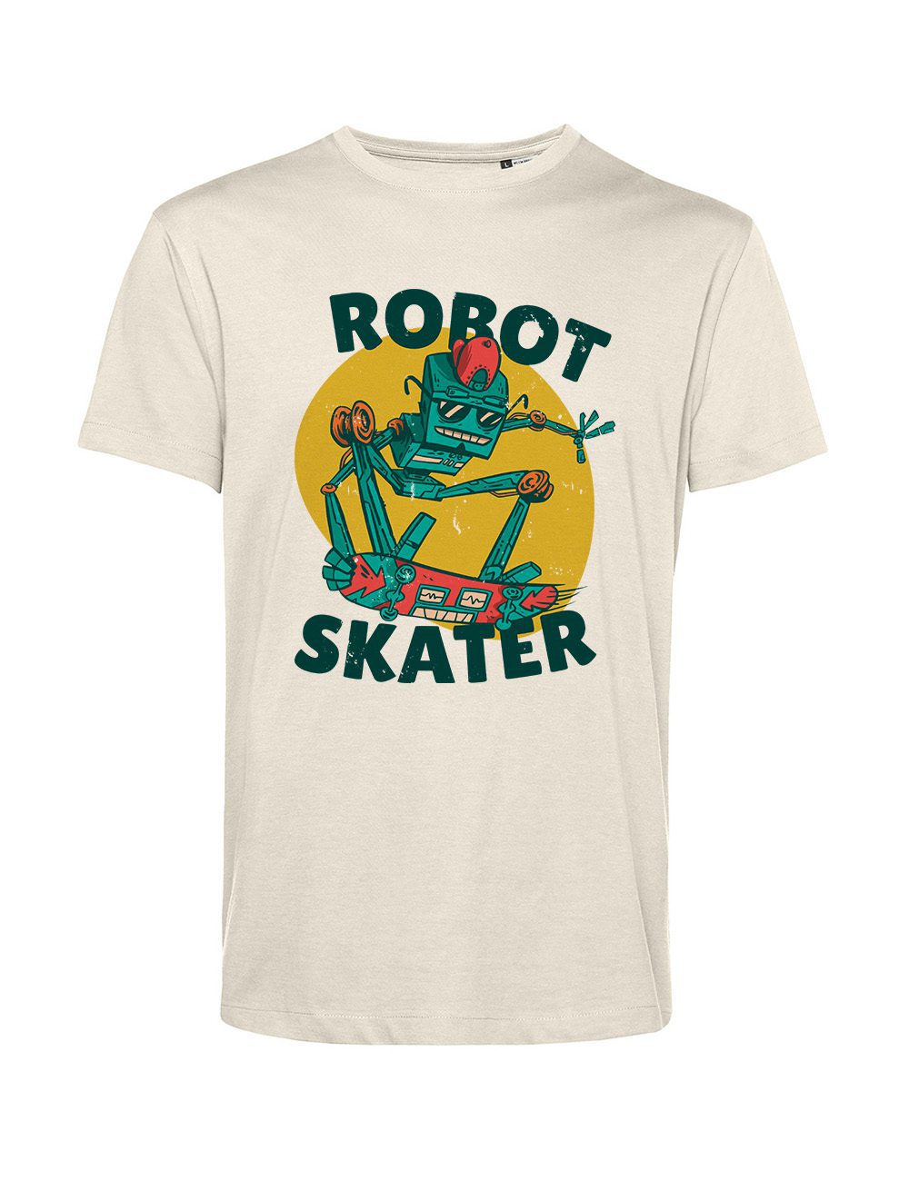 ROBOT SKATER koszulka męska 1 robot skater