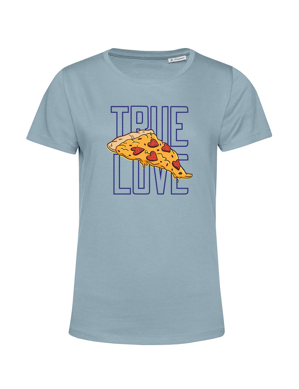 TRUE LOVE PIZZA koszulka damska 1 TRUE LOVE PIZZA