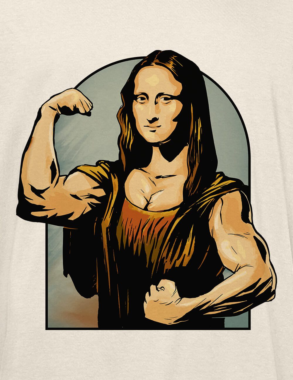 MONA LISA STRONG koszulka damska 2 MONA LISA STRONG