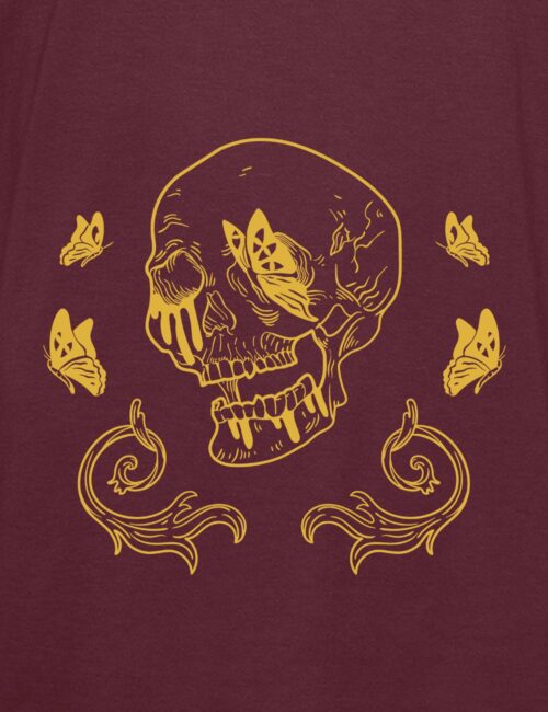 skull butterfly
