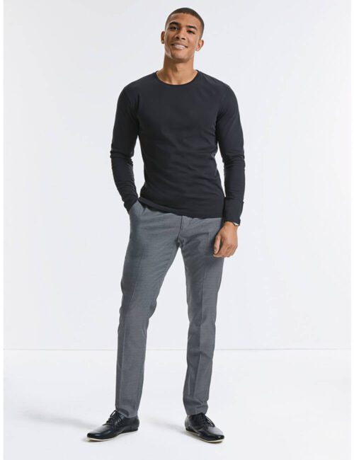 RUSSELL Eko Koszulka męska z długim rękawem Pure Organic Long Sleeve Tee