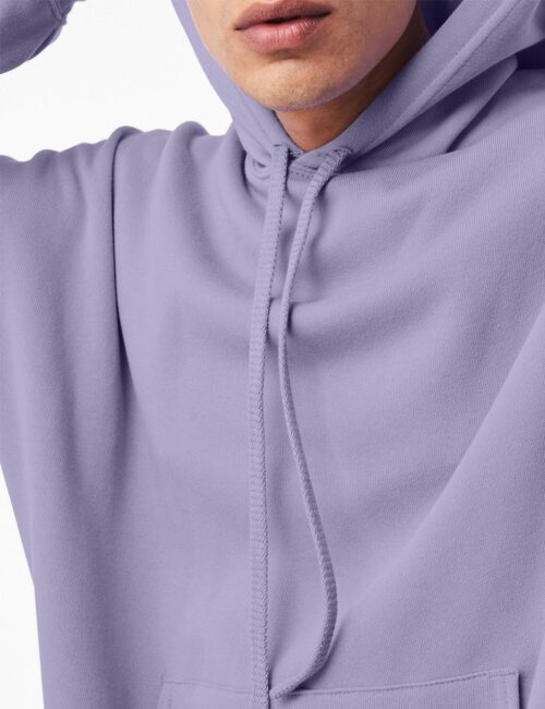 Alternative view of BELLA+CANVAS Bluza męska Unisex Sponge Fleece Pullover DTM Hoodie
