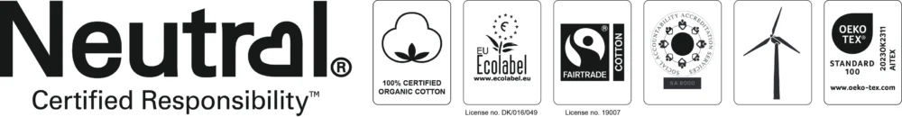 Certyfikaty producenta koszulek i bluz